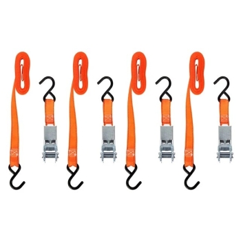 High Tension Ratchet Tie-Down, S-Hooks