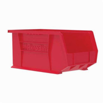 Akro-Mils® 30240RED Hang and Stack Bin, 14-3/4 in L x 8-1/4 in W x 7 in H, Red