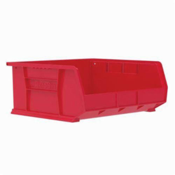 Akro-Mils® 30250RED Hang and Stack Bin, 14-3/4 in L x 16-1/2 in W x 7 in H, Red