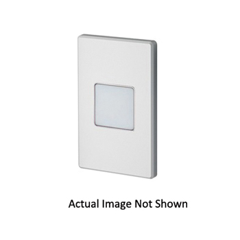 Juno&reg; LMSW Mini Outdoor Step Light, 2 LED Lamp, 2.6 W Fixture, 120 VAC, Textured Silver Housing