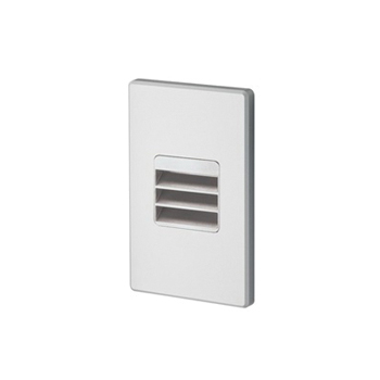 Juno® LMSW Mini Outdoor Step Light, 2 LED Lamp, 2.6 W Fixture, 120 VAC, Textured White Housing