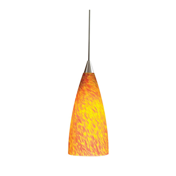 Juno® Flex 12™ TLP314 Decorative Pendant, T4 Halogen/MR16CG Lamp, 12/24 V, Inferno Housing