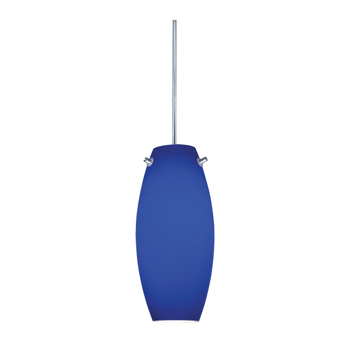 Juno® Flex 12™ TLP322 Decorative Pendant, T4 Halogen/MR16CG Lamp, 12/24 V, Cobalt Housing
