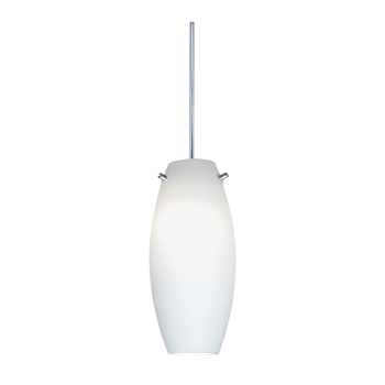 Juno® Flex 12™ TLP322 Decorative Pendant, T4 Halogen/MR16CG Lamp, 12/24 V, Opal Housing