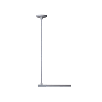 Juno® Trac-Master® TLR90 T-Bar Ceiling Pendant Stem Feed/Support, 4-3/4 in Dia x 24 in L