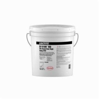 Loctite® SI 5109™ High Temperature RTV Silicone Adhesive Sealant, 4.5 gal Pail, Paste, Red, 1.01