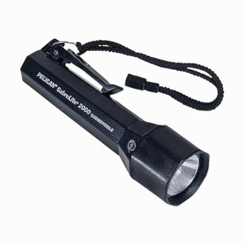 Pelican™ SabreLite™ 2000 Industrial Grade Flashlight,. Xenon Bulb, ABS Plastic, 53 Lumens, 1 Bulb