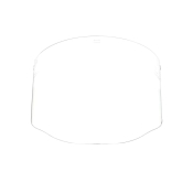 3M Polycarbonate Faceshield, 82701-00000, Molded, Clear