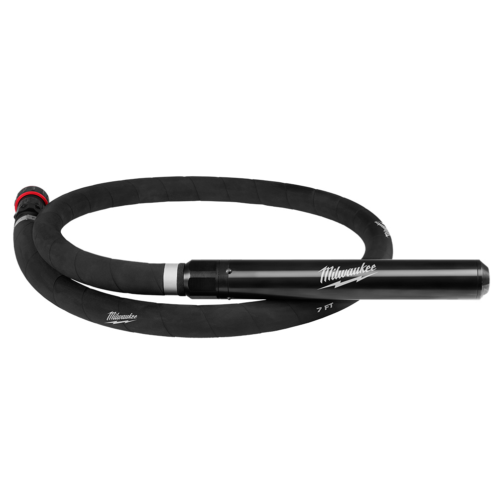 MX FUEL™ High Cycle Concrete Vibrator 7' Whip w/ 1.75" Head