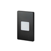 Juno&reg; LMS Indoor Mini Step Light, 2 LED Lamp, 2.6 W Fixture, 120 VAC, Textured Black Housing