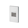 Juno® LMSW Mini Outdoor Step Light, 2 LED Lamp, 2.6 W Fixture, 120 VAC, Textured White Housing