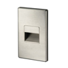 Juno&reg; LMS Indoor Mini Step Light, 2 LED Lamp, 2.6 W Fixture, 120 VAC, Plated Satin Nickel Housing
