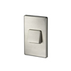 Juno® LMS Indoor Mini Step Light, 2 LED Lamp, 2.6 W Fixture, 120 VAC, Plated Satin Nickel Housing